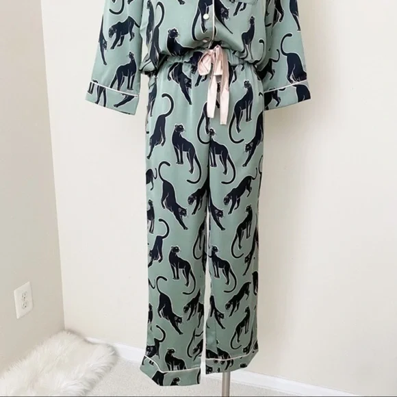 Ann Taylor women Cat Pajama Set - Picture 7 of 16